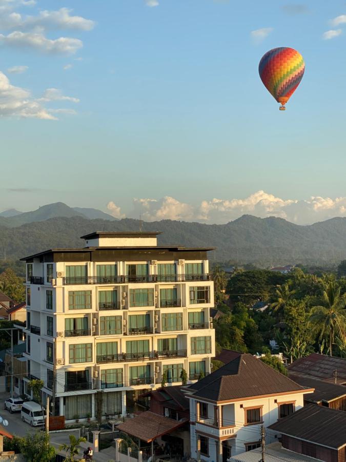 Vang Vieng Topview Hotel Bagian luar foto