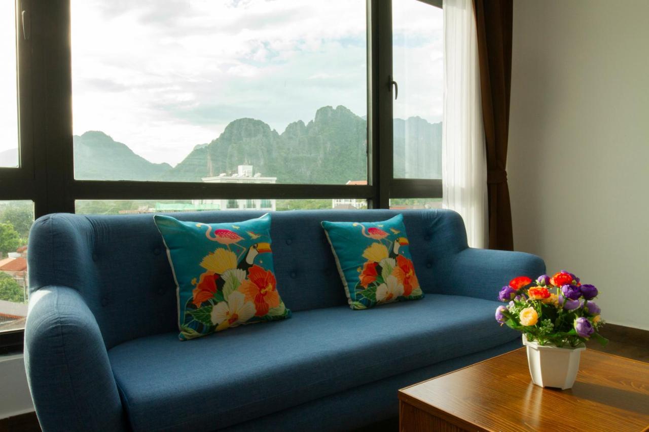Vang Vieng Topview Hotel Bagian luar foto
